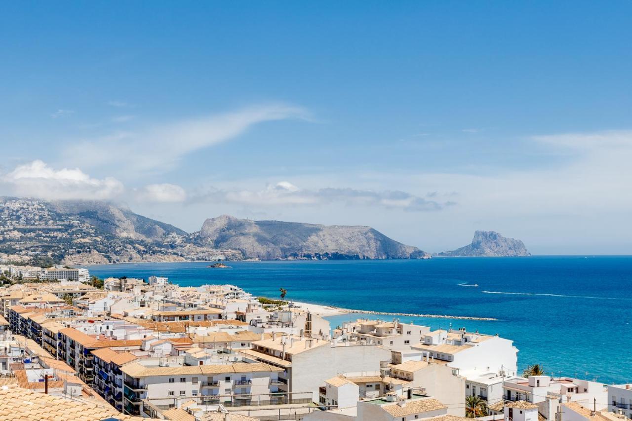 1St Line Mascarat Beach - Solarium Terrace & Pool Altea Extérieur photo