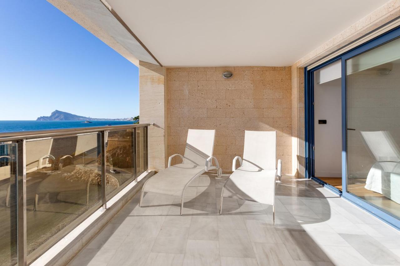 1St Line Mascarat Beach - Solarium Terrace & Pool Altea Extérieur photo